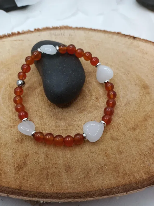 Bracelet Cœur ardent