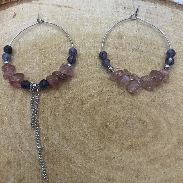 Boucles d’oreilles Éclat de tendresse